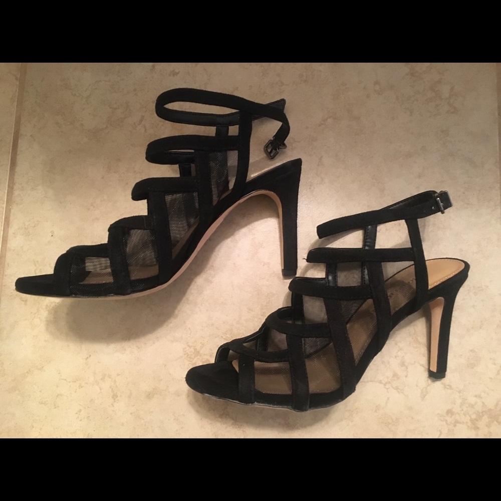 Antonio Melani Beautiful Blk Heels~EXCELLENT~8 1/2